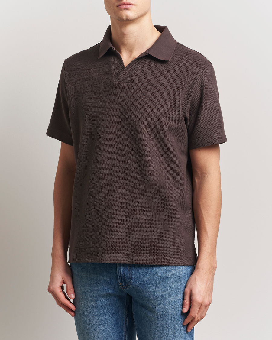 Herren | Poloshirts | FRAME | Jacquard Polo Brown