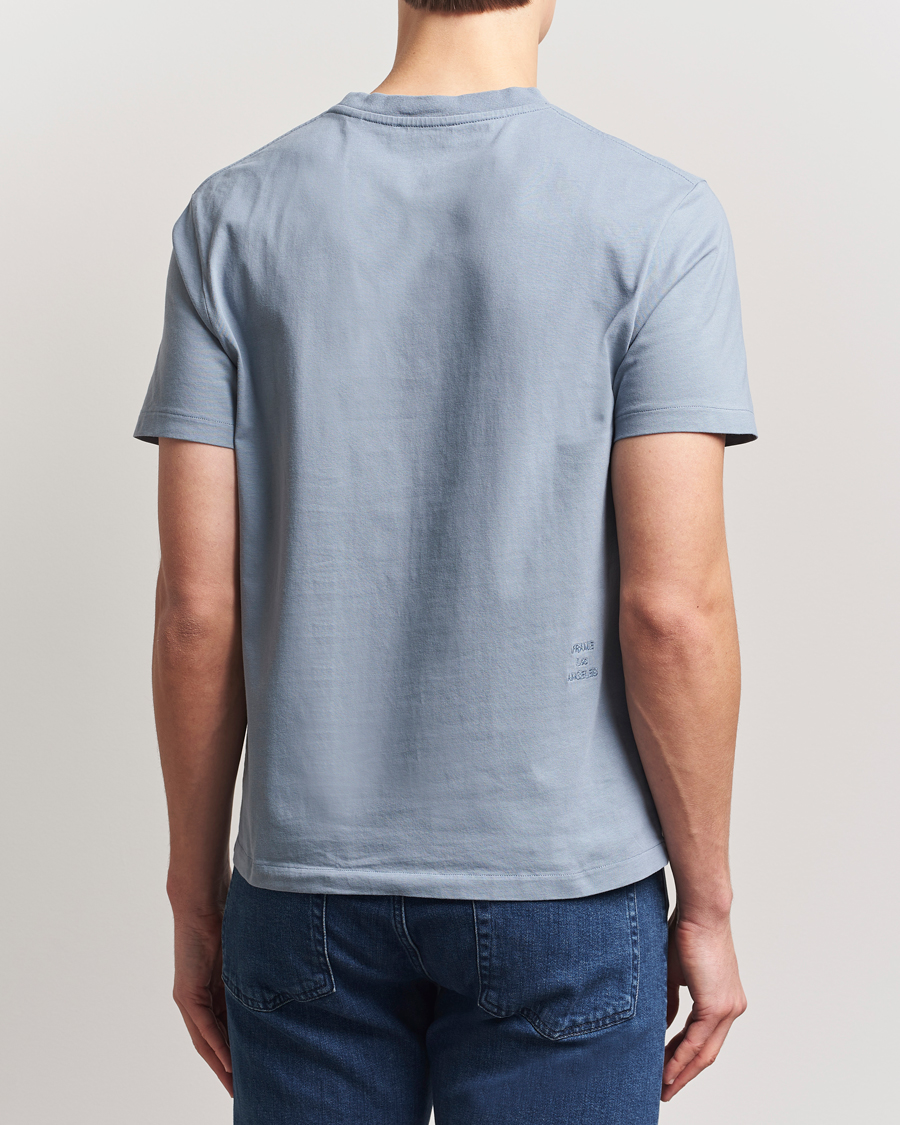 Herren | T-Shirts | FRAME | Logo T-Shirt Smoky Blue