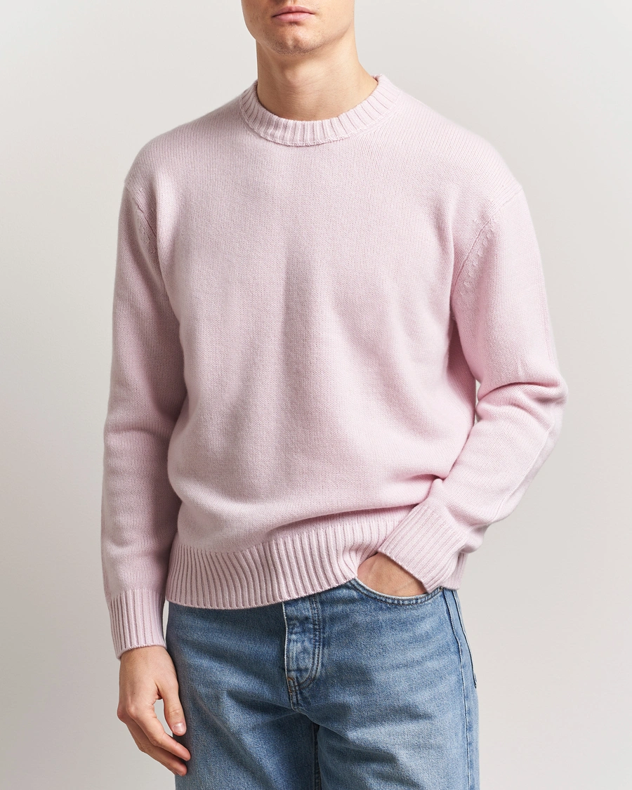 Herren | Pullover | FRAME | Cashmere Crewneck Light Pink