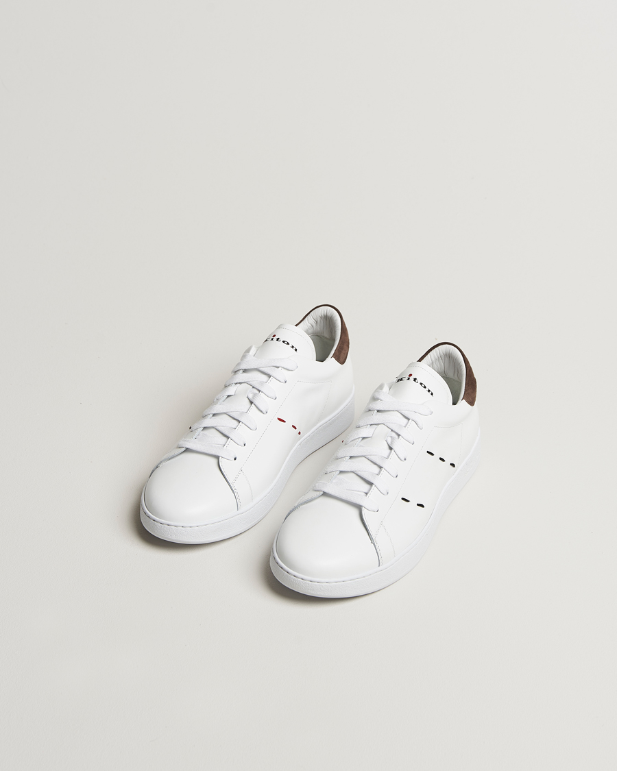 Herren | Sneaker | Kiton | Plain Sneakers White