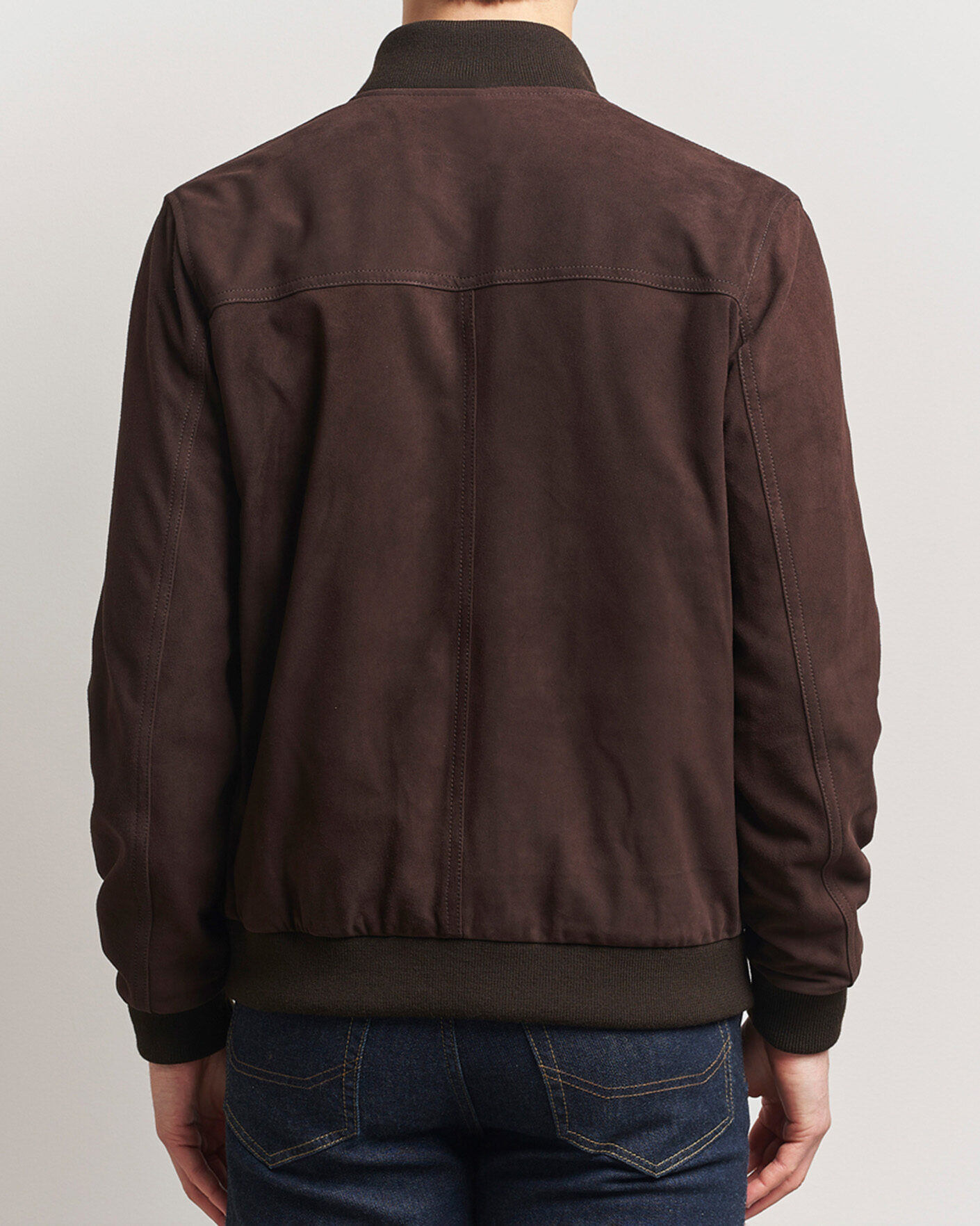 Herren | Jacken | Valstar | Valstarino Suede Jacket Dark Brown
