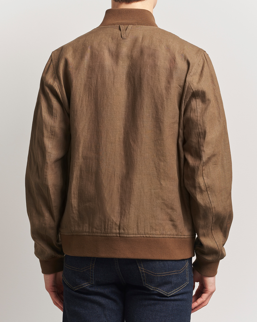 Herren | Jacken | Valstar | Valstarino Linen Jacket Brown