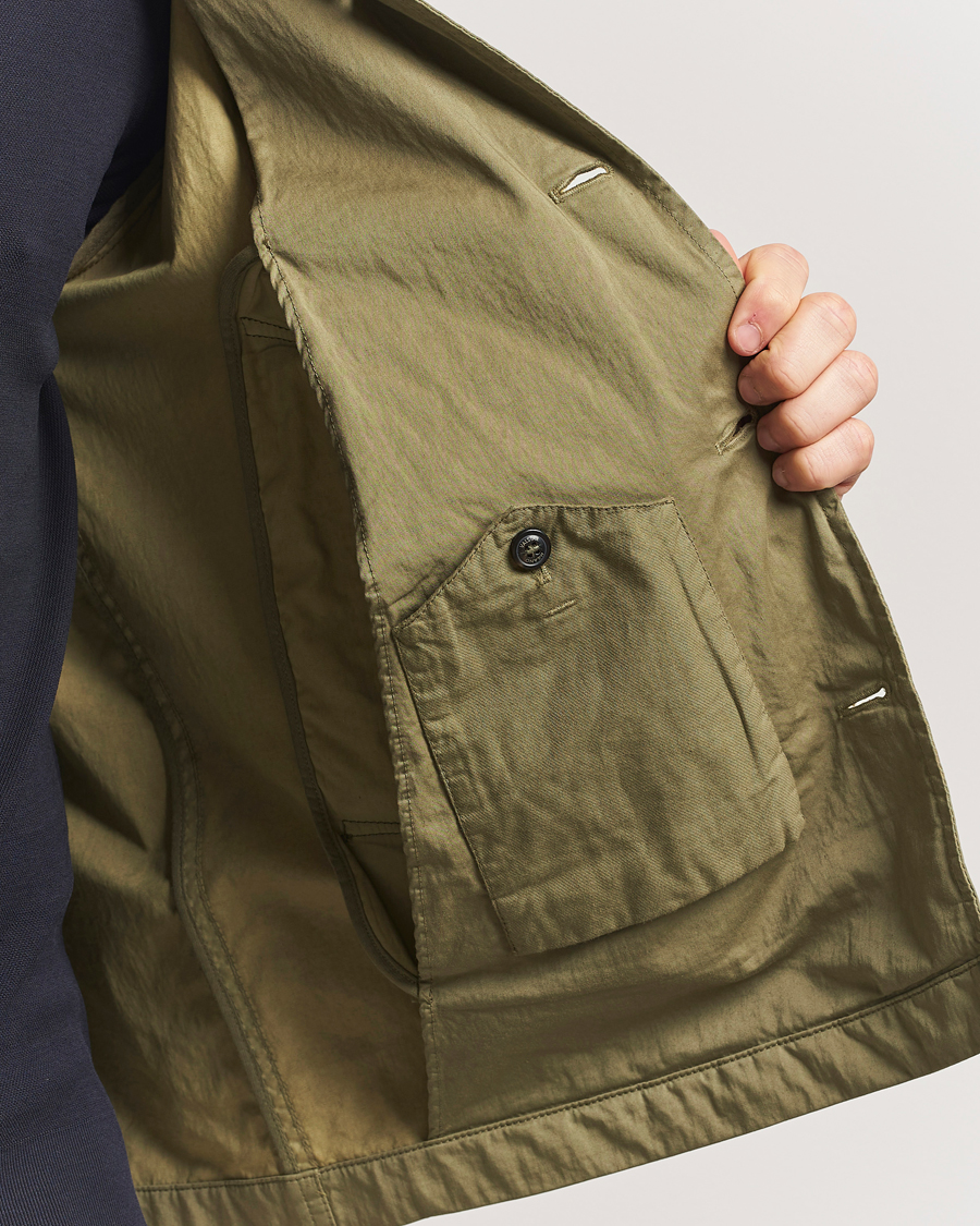Herren | Jacken | Valstar | Garment Dyed Cotton Jacket Military Green