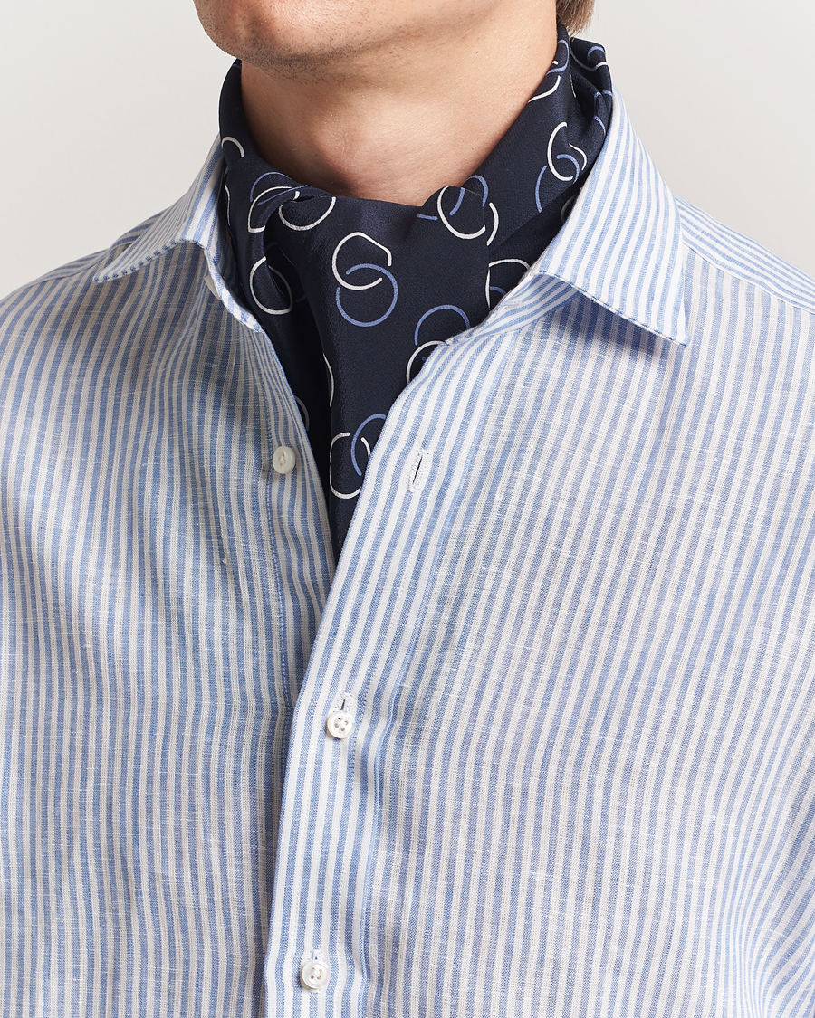 Herren | Tücher | Ralph Lauren Purple Label | Linked Rings Neck Scarf Navy