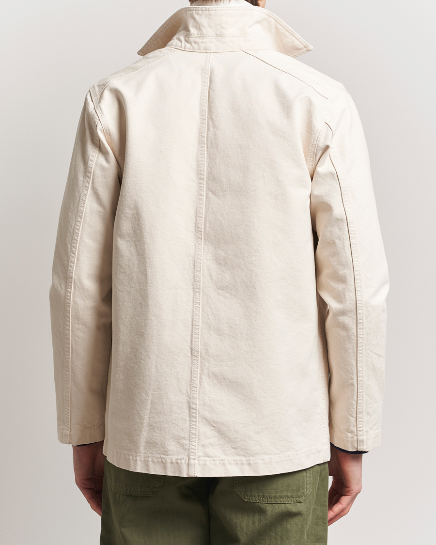 Herren | Jacken | Drake's | Duck Cotton Canvas Shore Jacket Natural