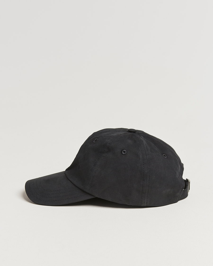 Herren | Hüte & Mützen | Drake's | Flower Embroidered Cap Black