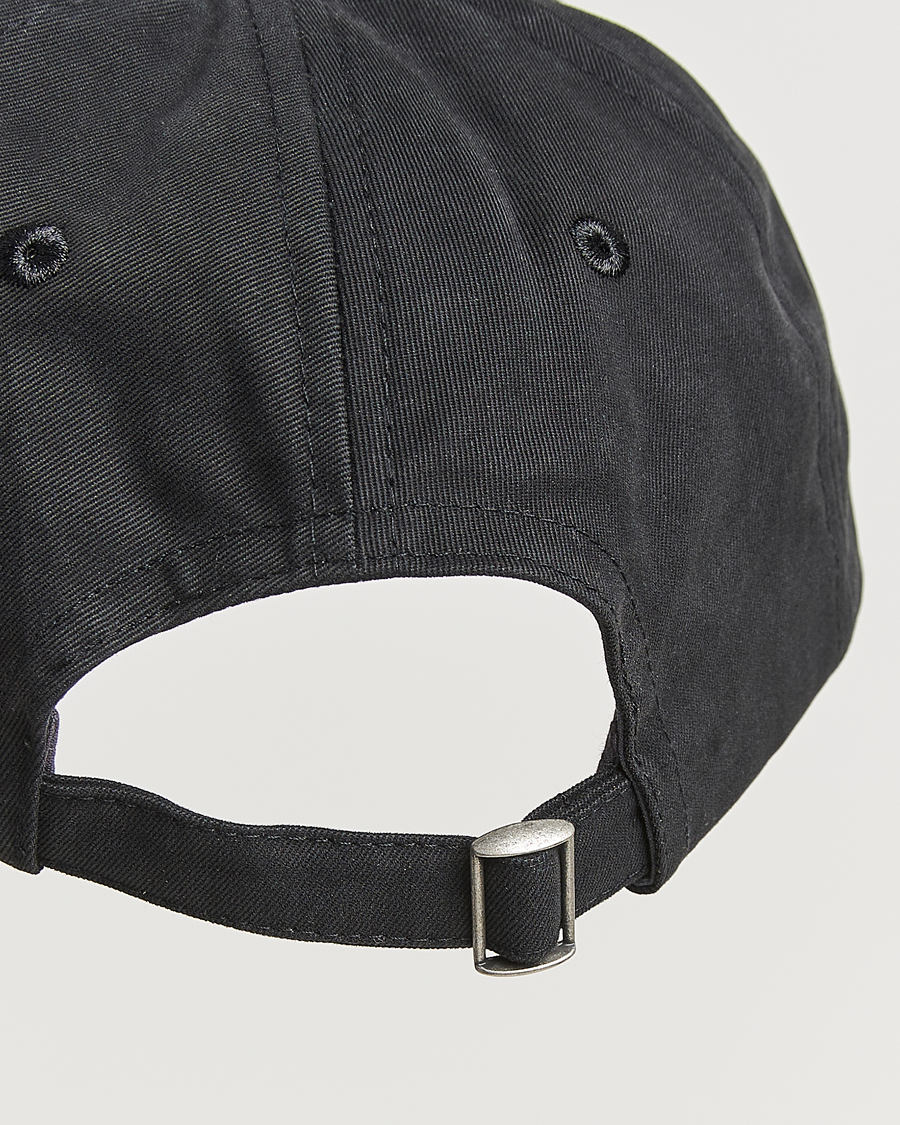Herren | Hüte & Mützen | Drake's | Flower Embroidered Cap Black