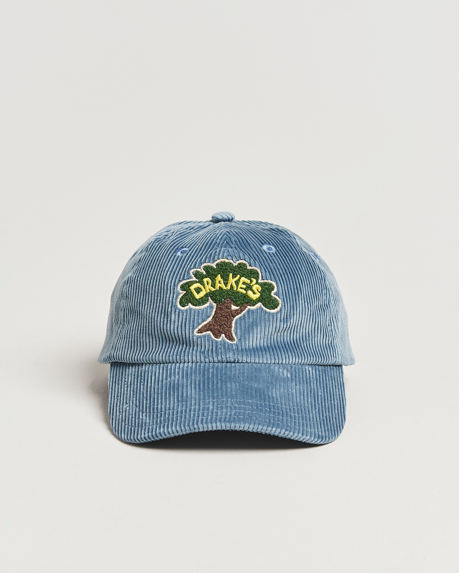 Herren | Hüte & Mützen | Drake's | Drake´s Tree Baseball Cap Cornflower Blue
