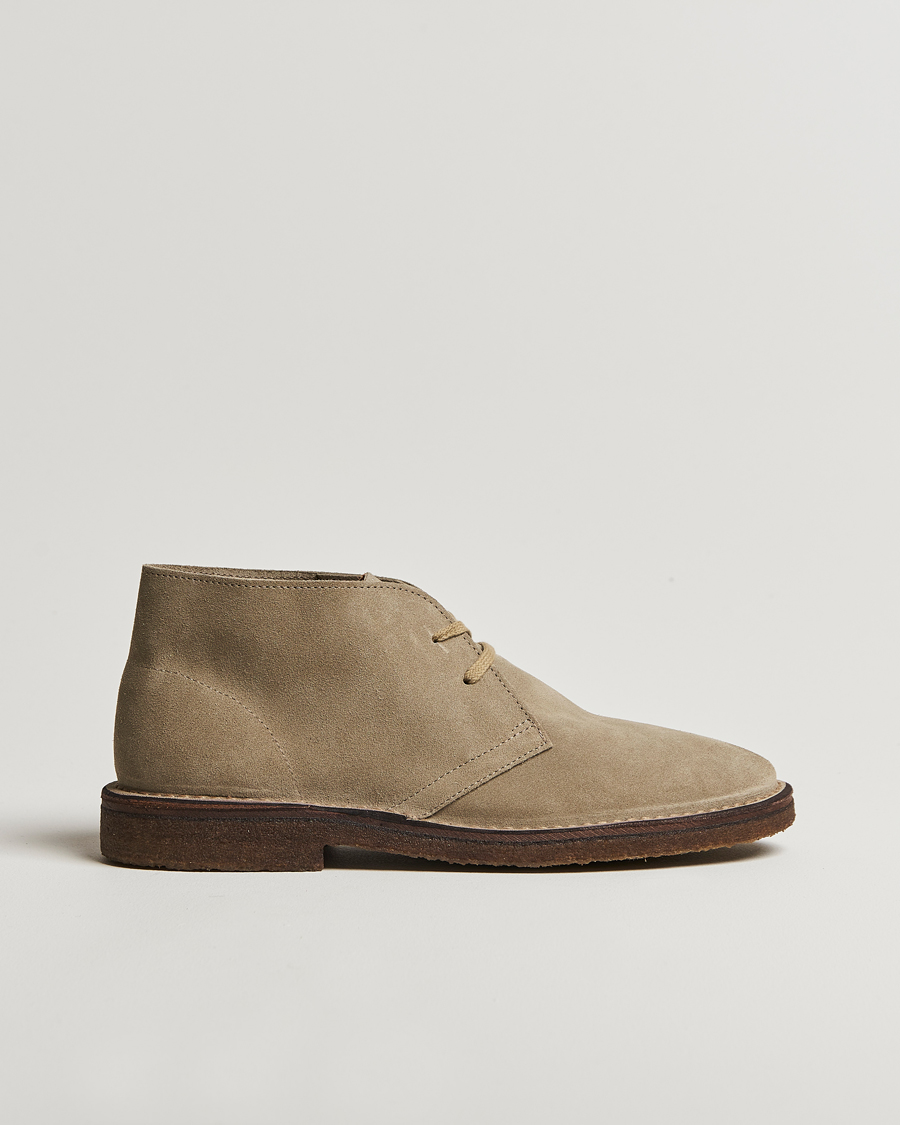 Herren | Boots | Drake's | Clifford Suede Desert Boots Sand