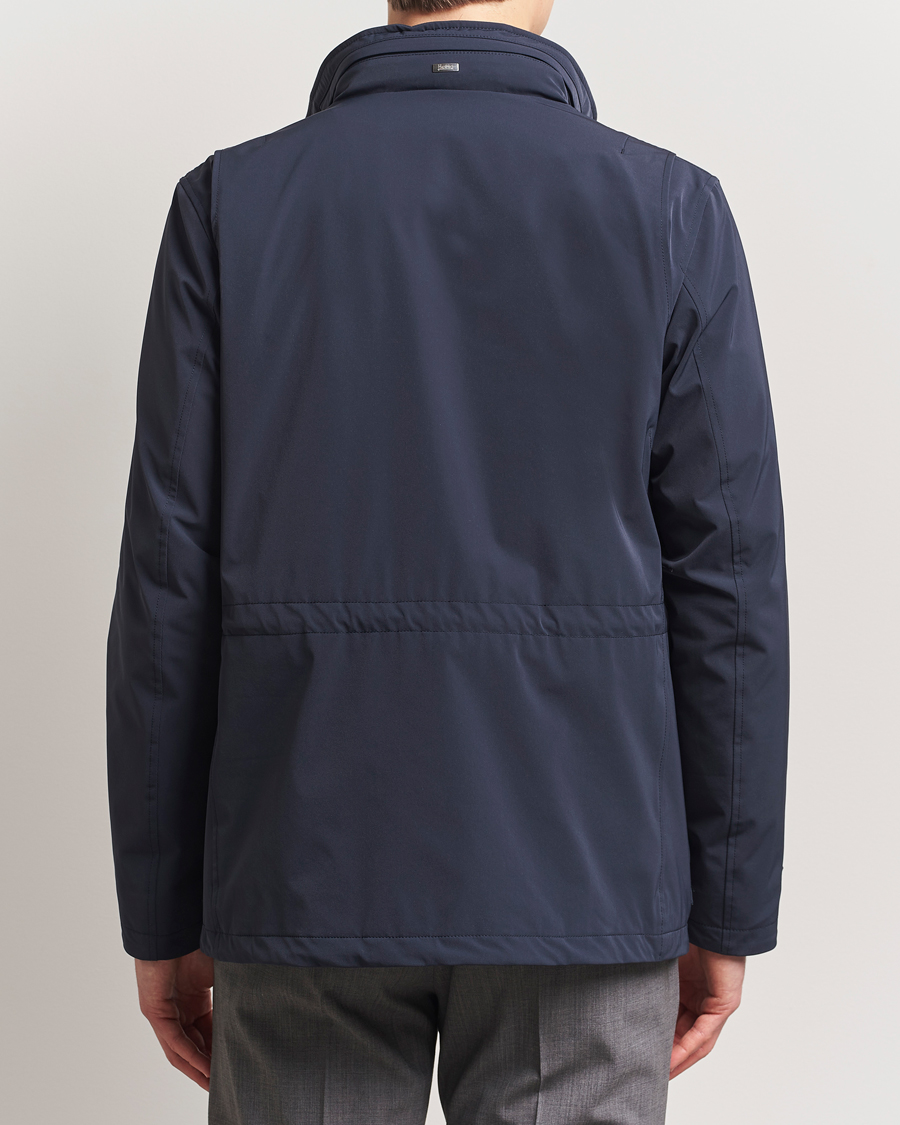 Herren | Jacken | Herno | Soft Nylon Field Jacket Navy