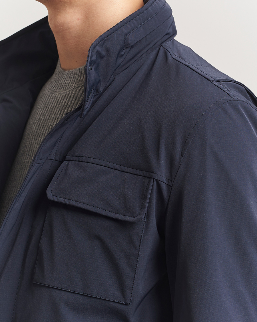 Herren | Jacken | Herno | Soft Nylon Field Jacket Navy