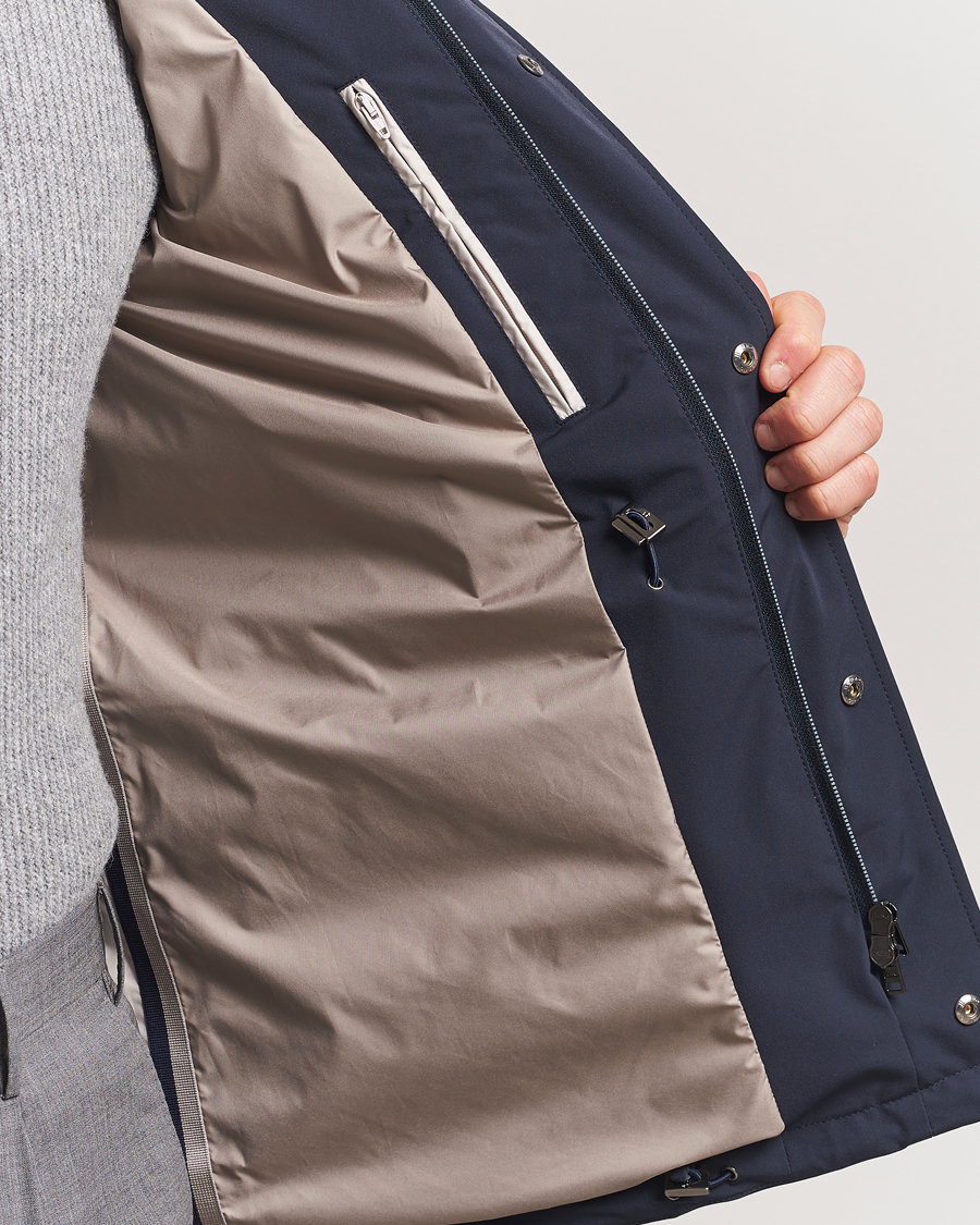 Herren | Jacken | Herno | Soft Nylon Field Jacket Navy