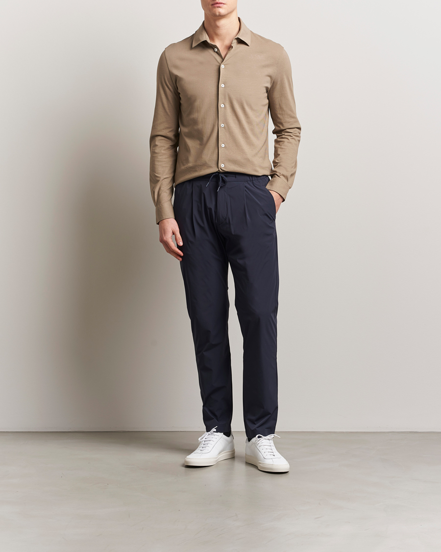 Herren | Hosen | Herno | Nylon Drawstring Pants Navy