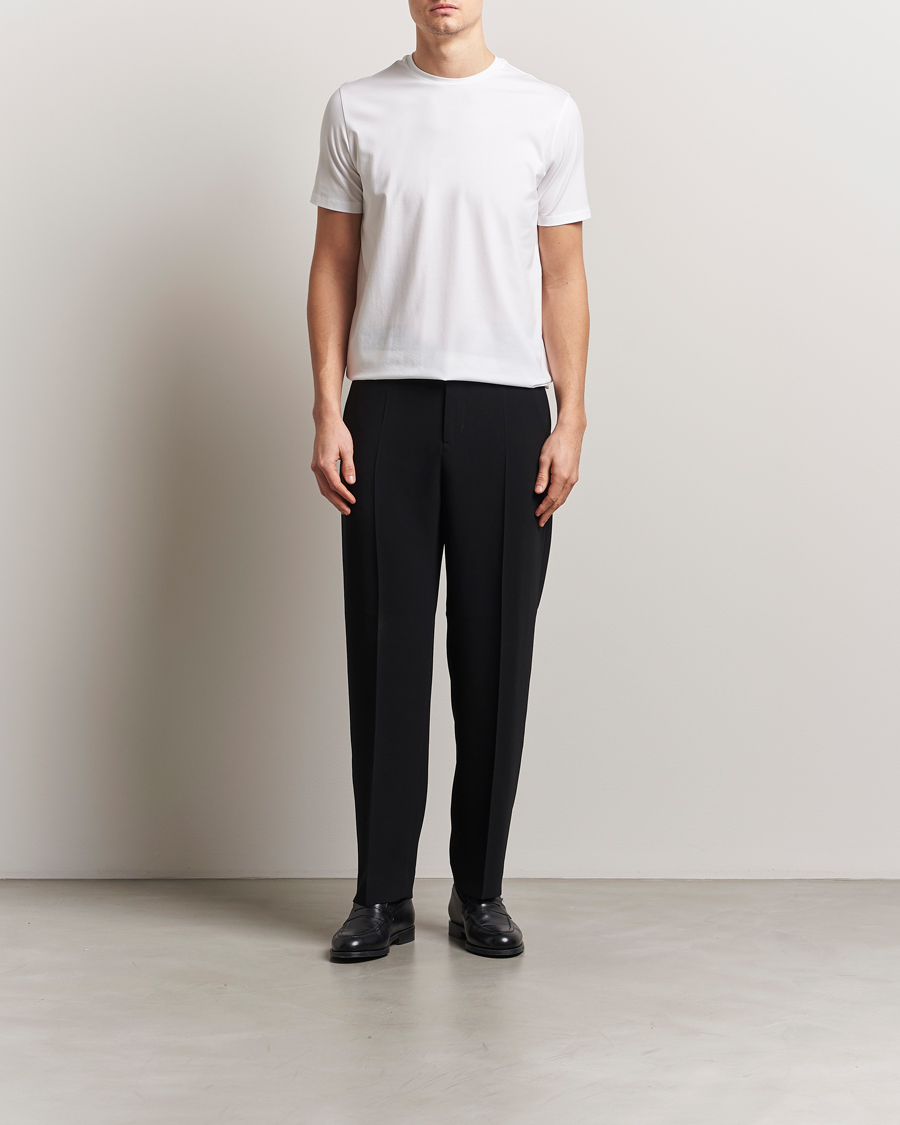 Herren | T-Shirts | Herno | Cotton/Stretch T-Shirt White