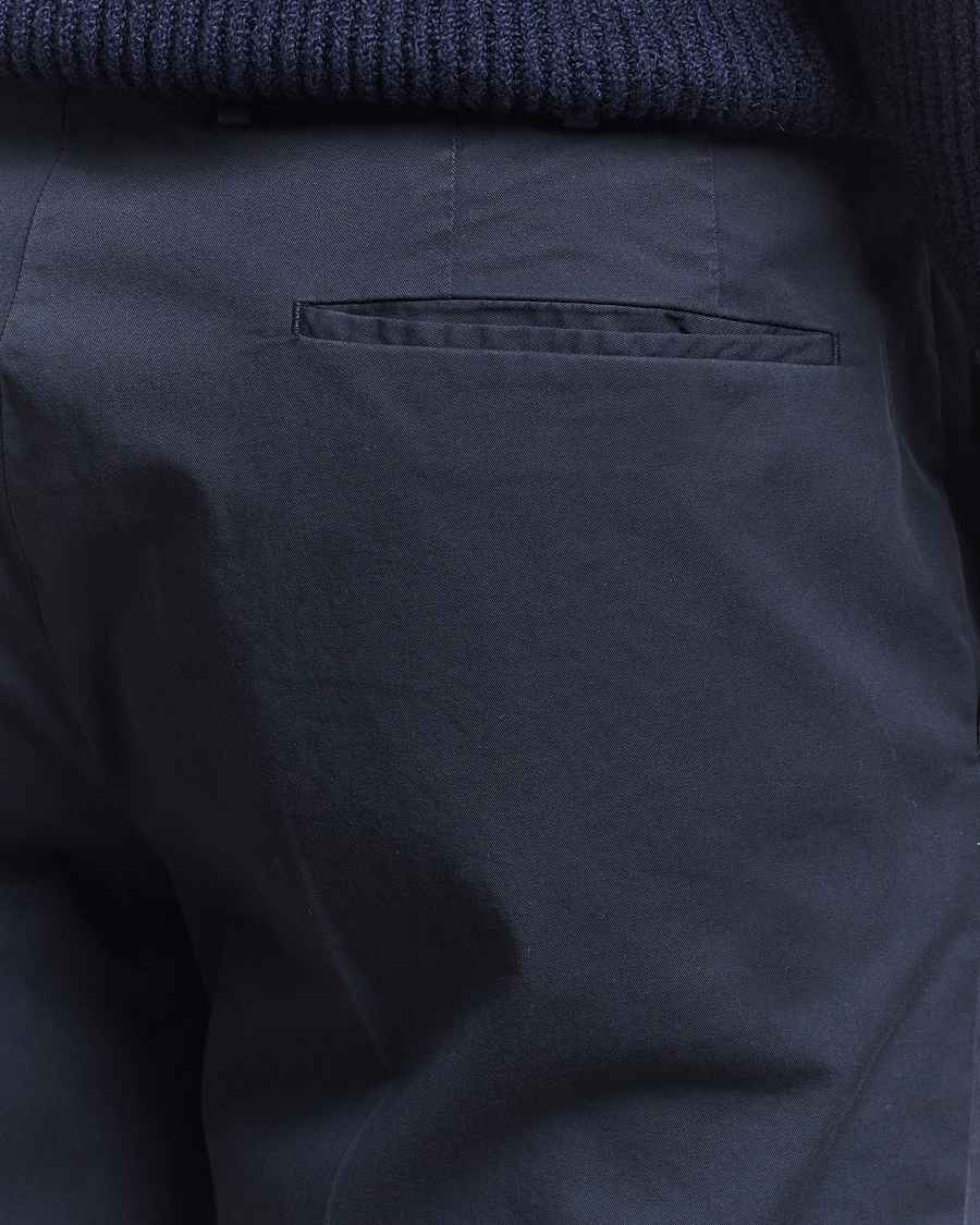 Herren | Shorts | Incotex | Cotton Comfort Shorts Navy