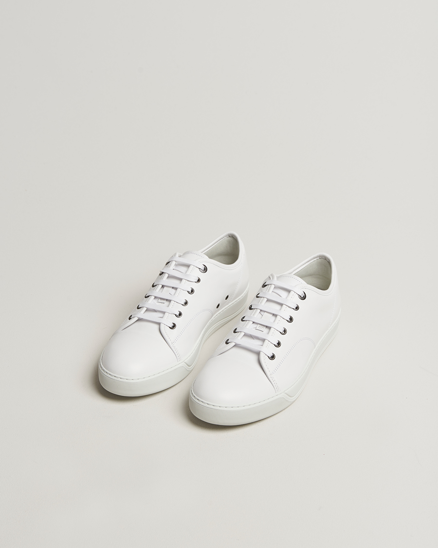 Herren | Sneaker | Lanvin | Nappa Cap Toe Sneaker White