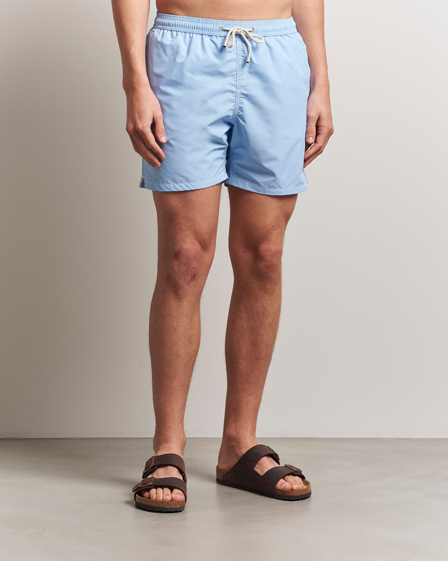 Herren | Badehosen | MC2 Saint Barth | Nylon Swim Shorts Sky Blue