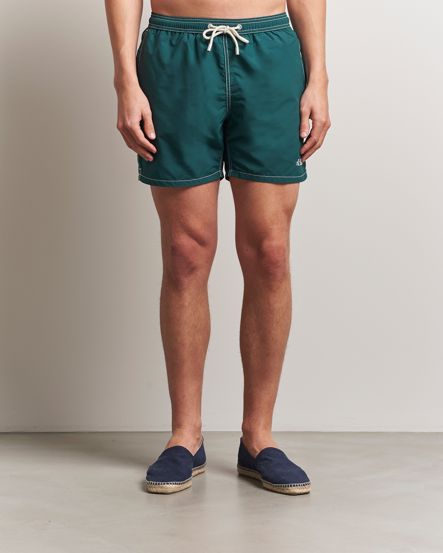 Herren | Badehosen | MC2 Saint Barth | Nylon Swim Shorts British Green