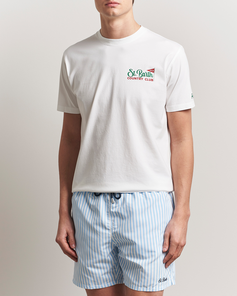 Herren | T-Shirts | MC2 Saint Barth | Printed Cotton T-Shirt Country Golf