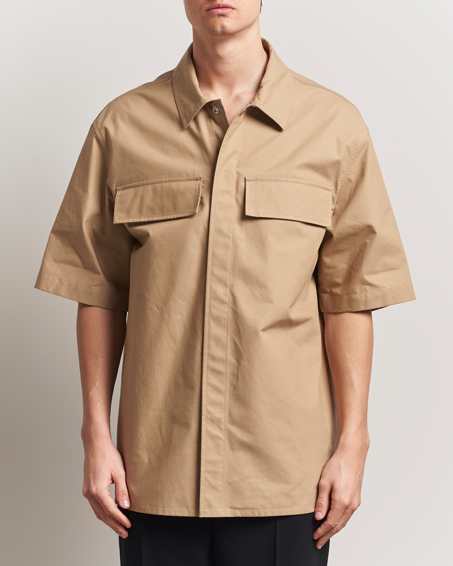 Herren | Hemden | Jil Sander | Short Sleeve Pocket Shirt Khaki