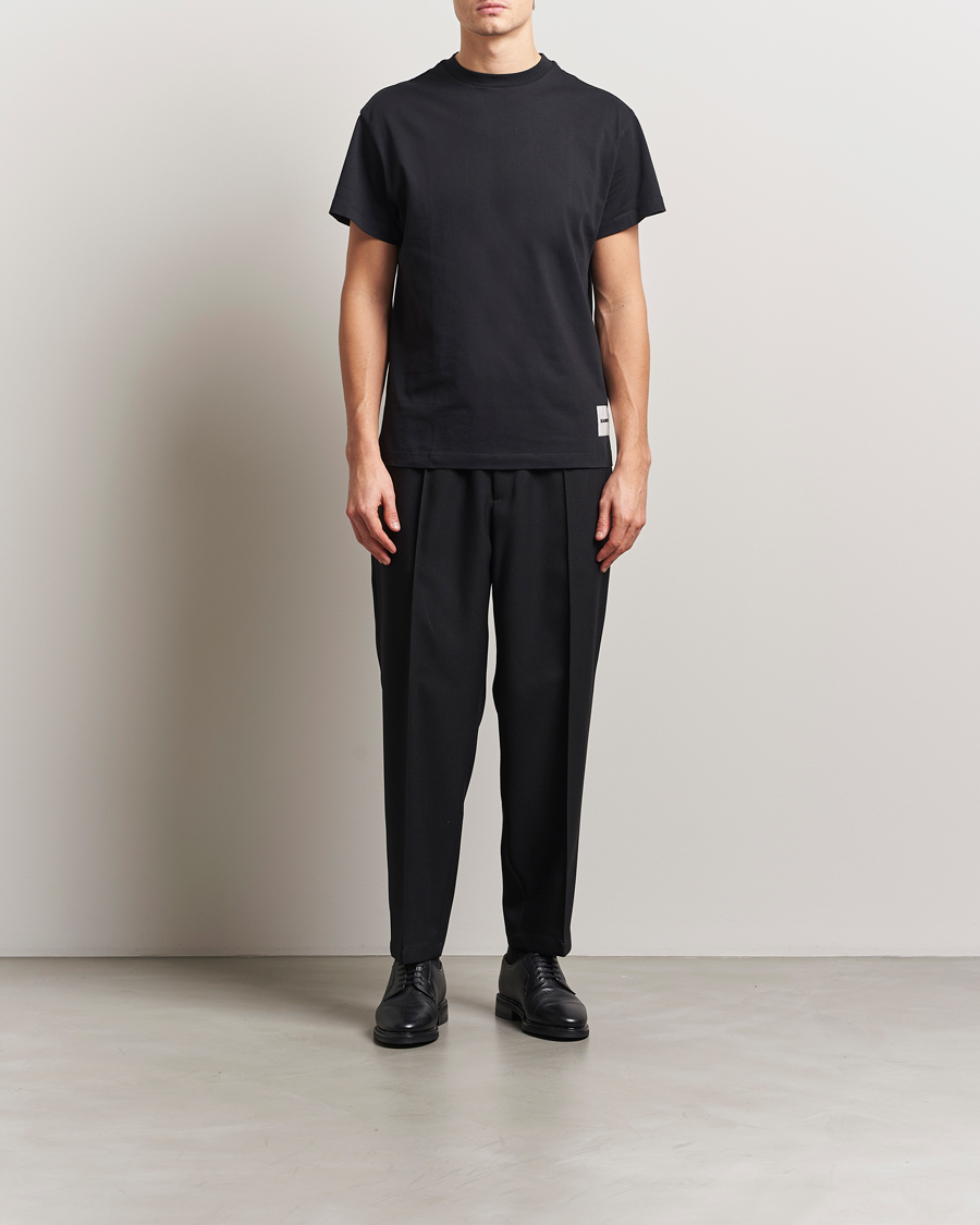 Herren | T-Shirts | Jil Sander | 3-Pack Short Sleeve T-Shirts Black