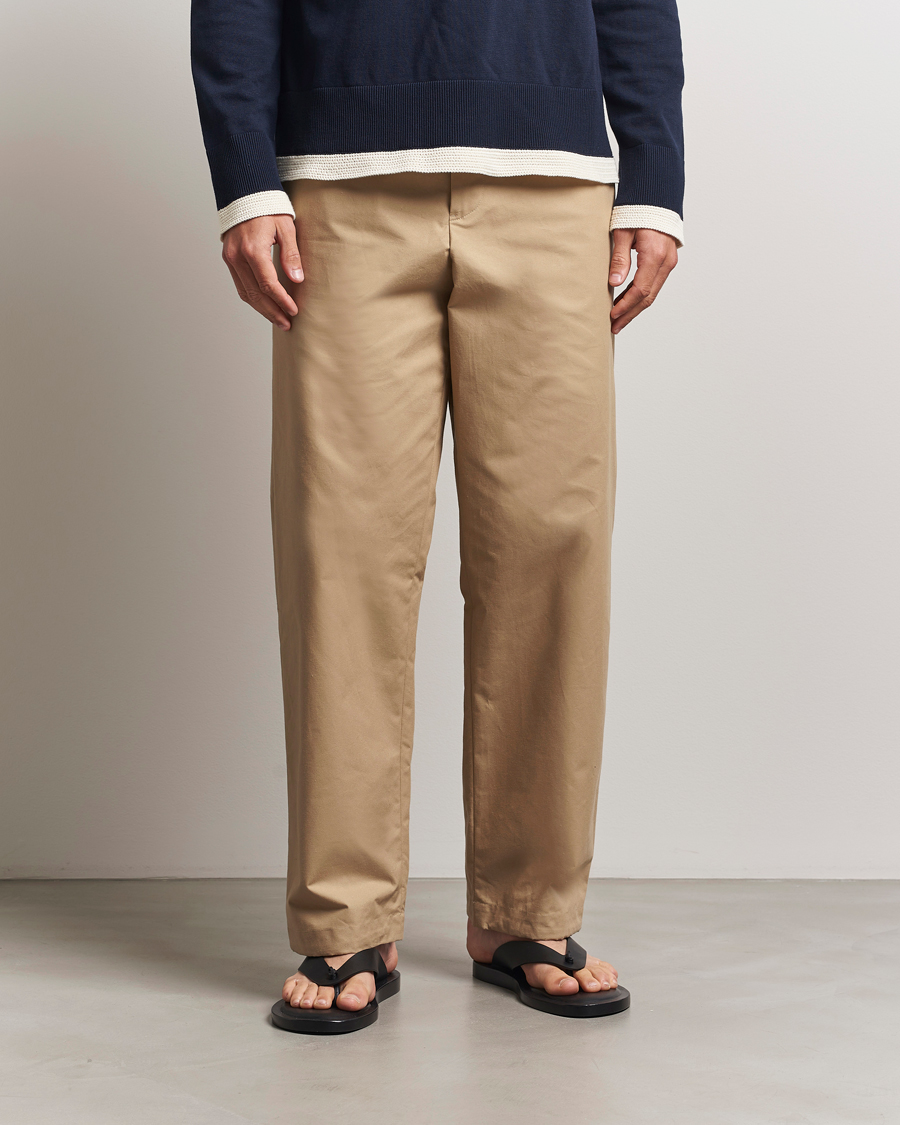 Herren | Hosen | Jil Sander | Organic Cotton Trousers Khaki