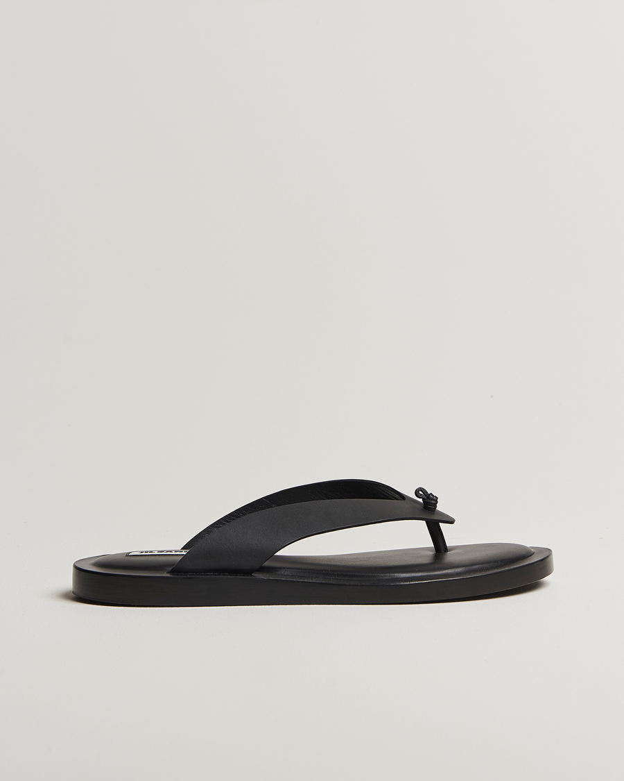 Herren | Sandalen & Pantoletten | Jil Sander | Leather Sandals Black