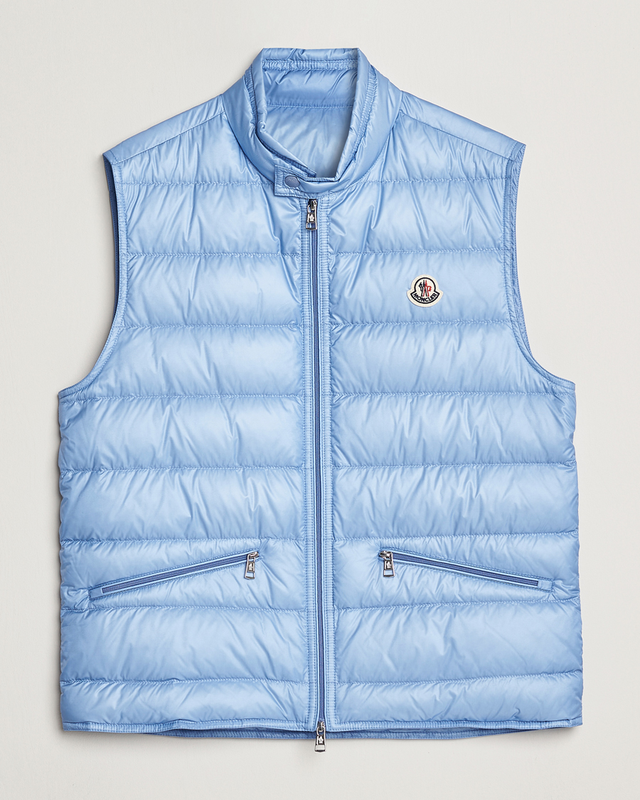 Herren | Westen | Moncler | Gui Vest Light Blue