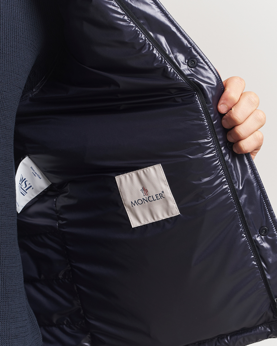 Herren | Jacken | Moncler | Chambly Down Shirt Jacket Navy