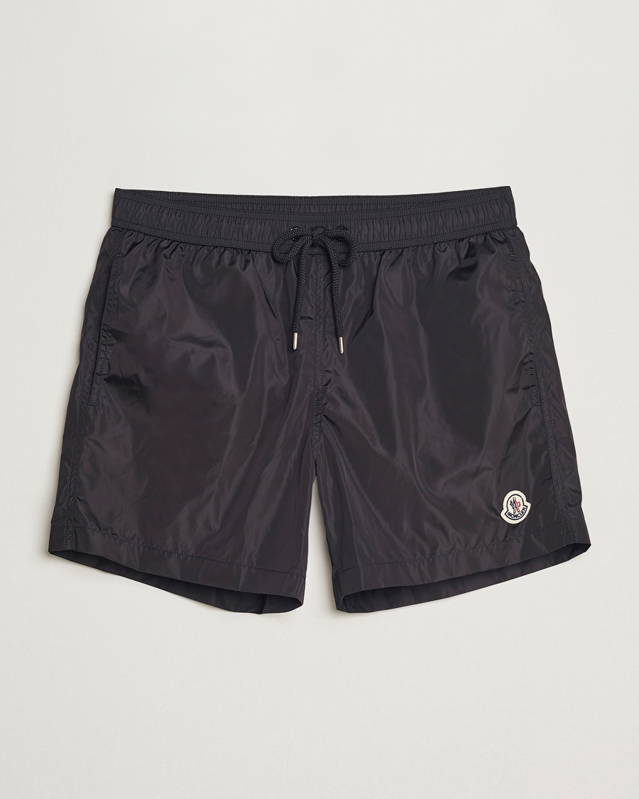Herren | Badehosen | Moncler | Nylon Swim Shorts Black