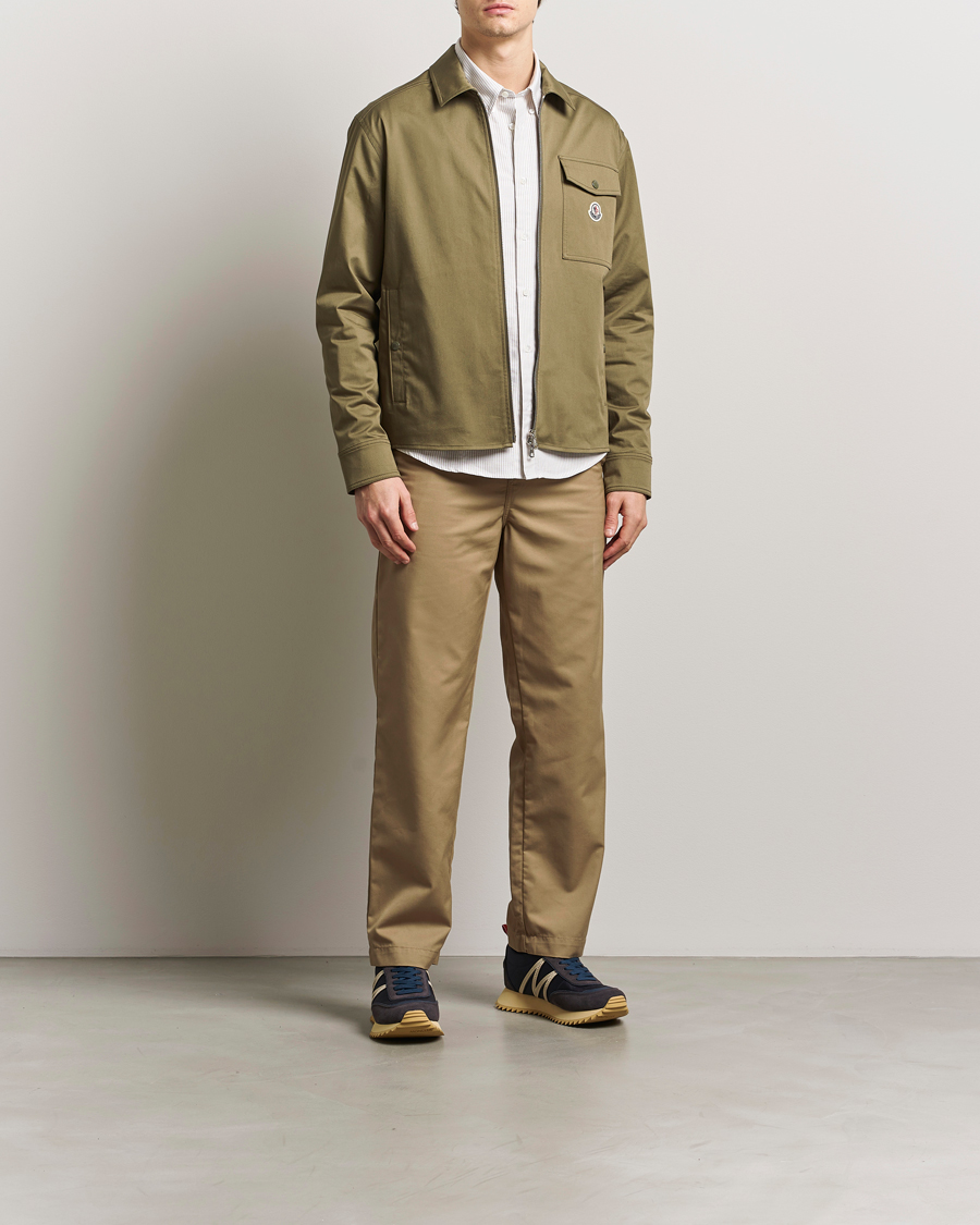 Herren | Hemden | Moncler | Zip Overshirt Olive