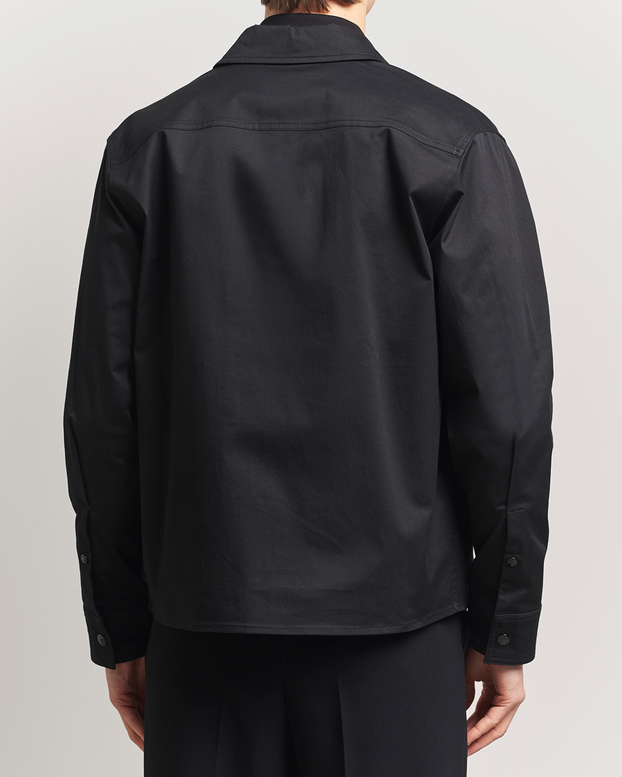 Herren | Hemden | Moncler | Zip Overshirt Black