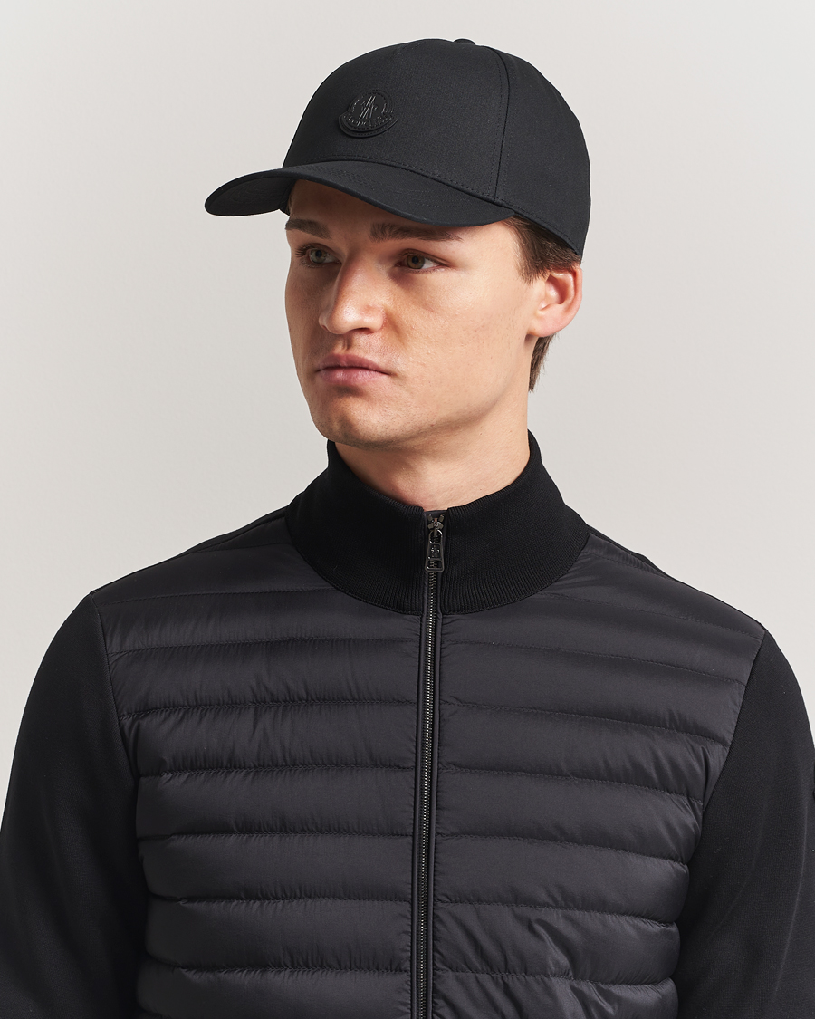 Herren | Hüte & Mützen | Moncler | Tonal Logo Cap Black