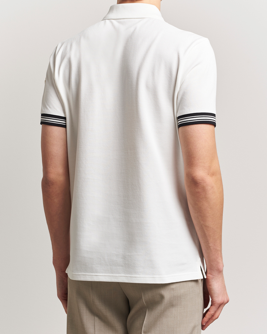 Herren | Poloshirts | Moncler | Letters Logo Polo White