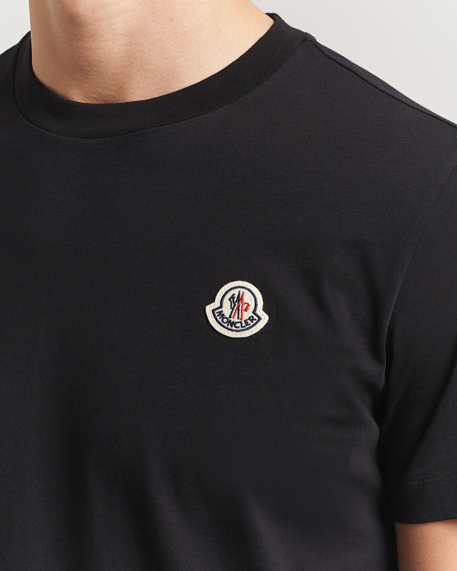 Herren | T-Shirts | Moncler | 3-pack Logo T-Shirts Black