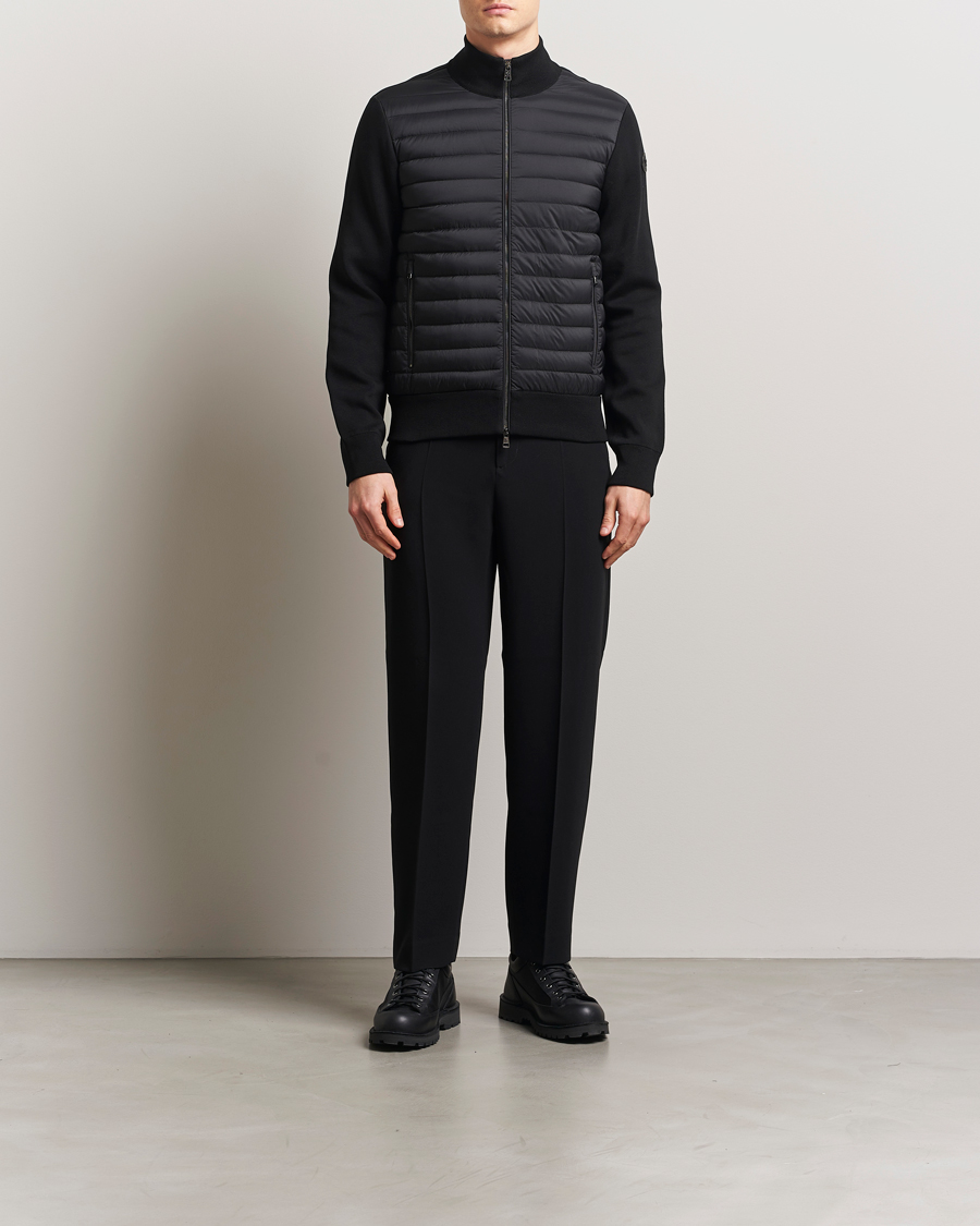 Herren | Pullover | Moncler | Hybrid Zip Cardigan Black
