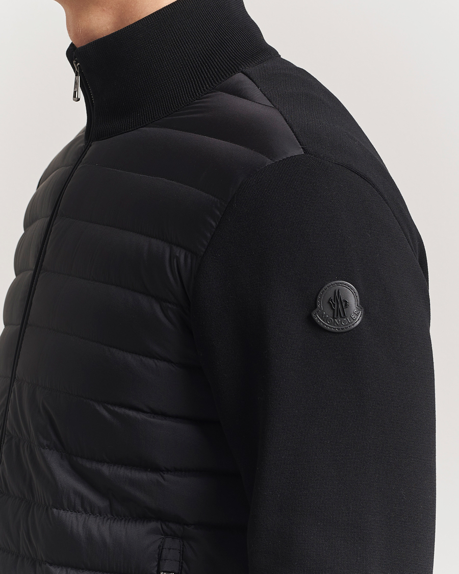 Herren | Pullover | Moncler | Hybrid Zip Cardigan Black