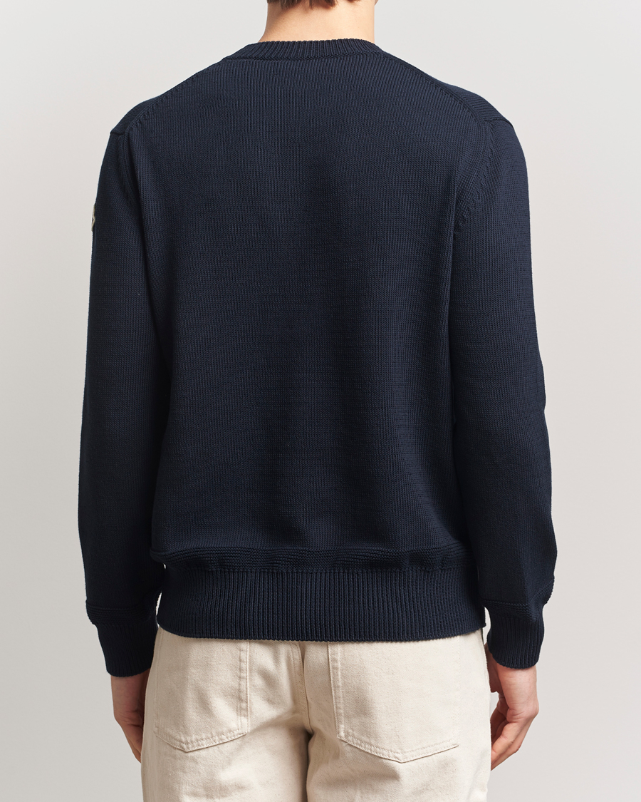 Herren | Pullover | Moncler | Crew Neck Sweater Navy