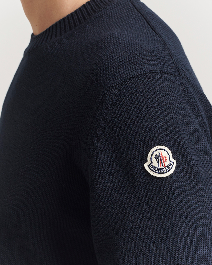 Herren | Pullover | Moncler | Crew Neck Sweater Navy