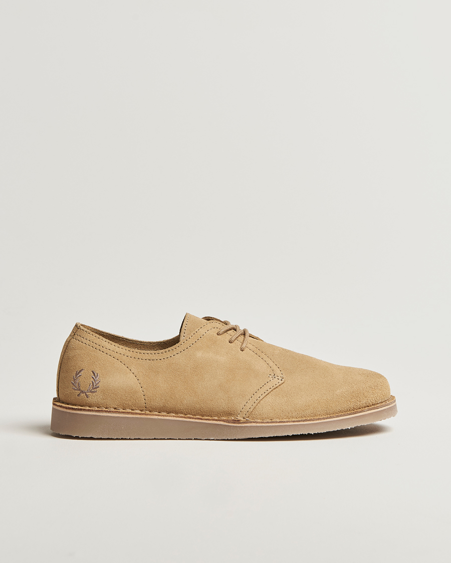 Herren | Derby | Fred Perry | Linden Suede Derby Warm Stone