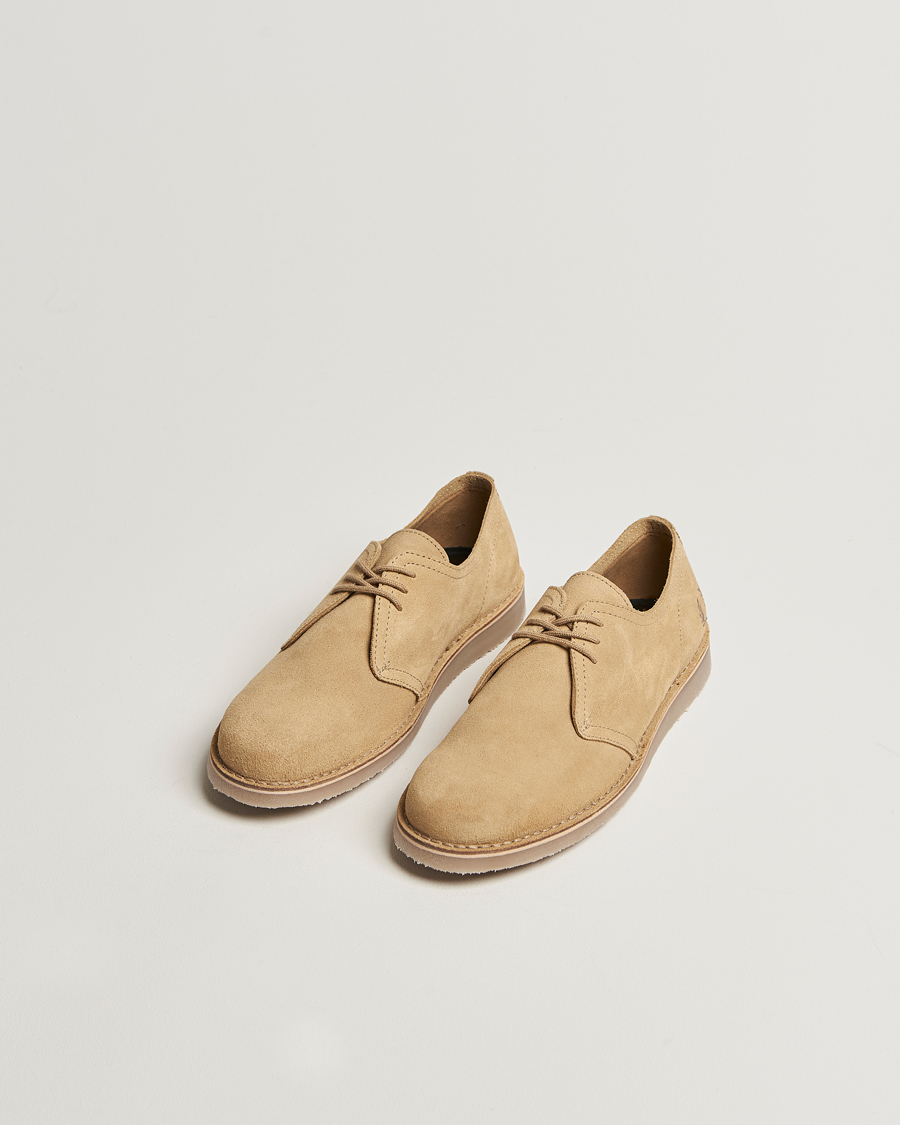 Herren | Derby | Fred Perry | Linden Suede Derby Warm Stone