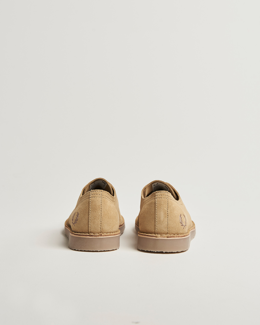 Herren | Derby | Fred Perry | Linden Suede Derby Warm Stone