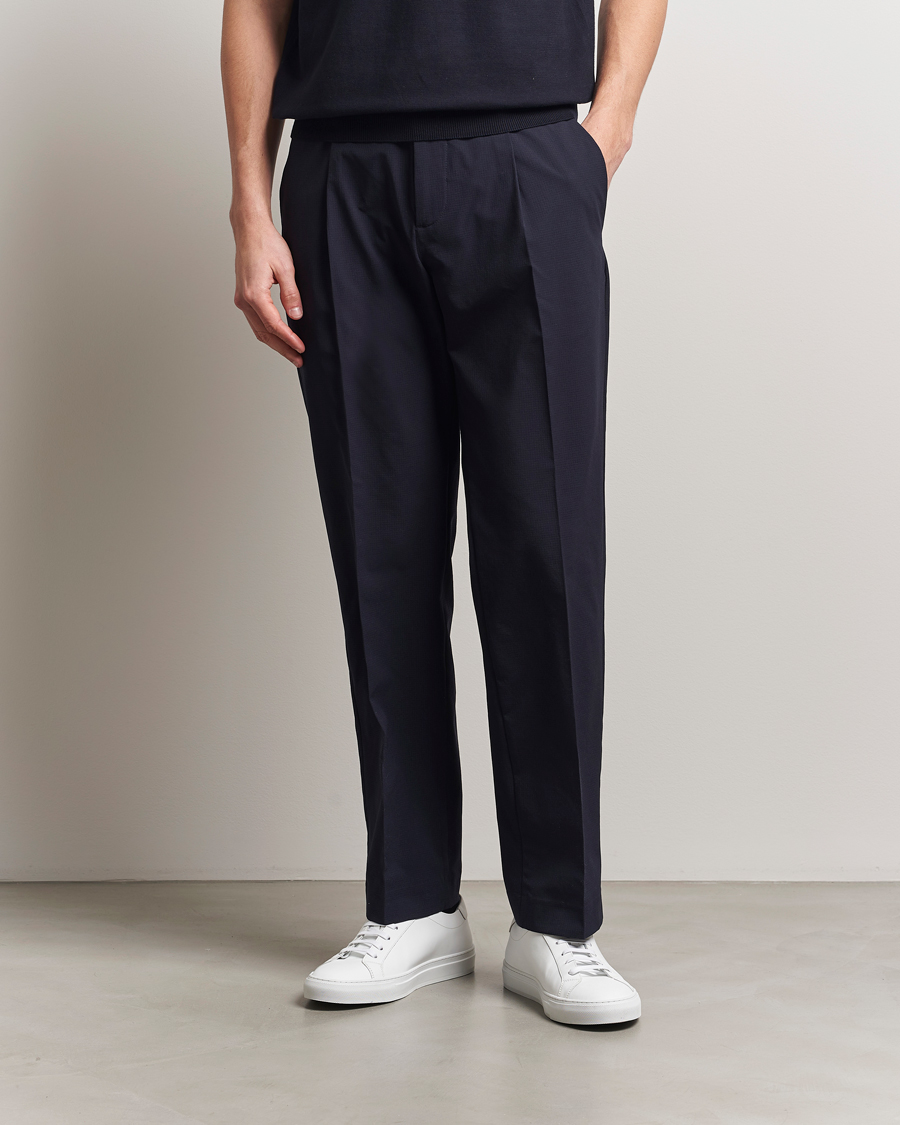 Herren | Hosen | J.Lindeberg | Jun Oxy Tech Stretch Pants Navy