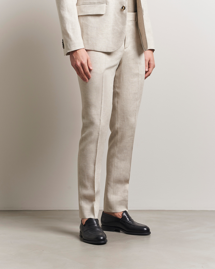 Herren | Hosen | J.Lindeberg | Grant Super Linen Pants Moonbeam