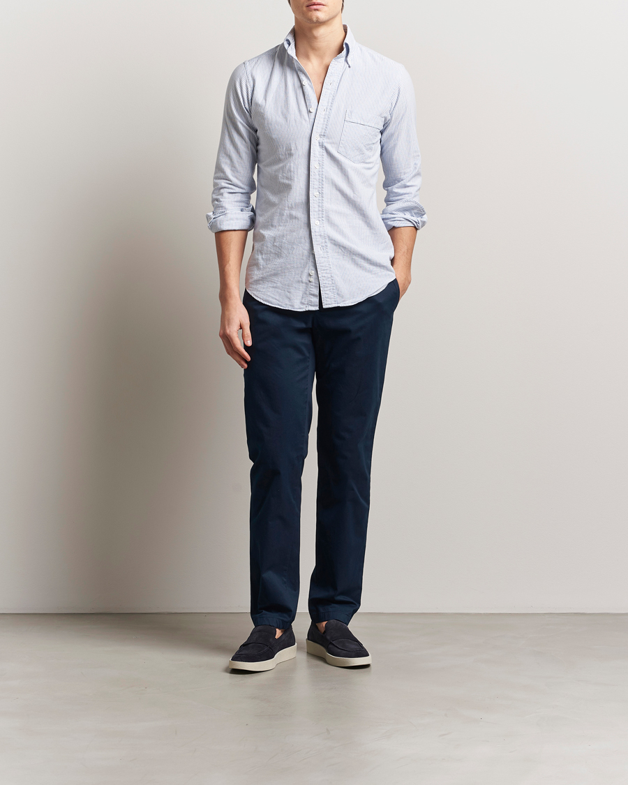 Herren | Hosen | J.Lindeberg | Ched Cloud Satin Pants Navy