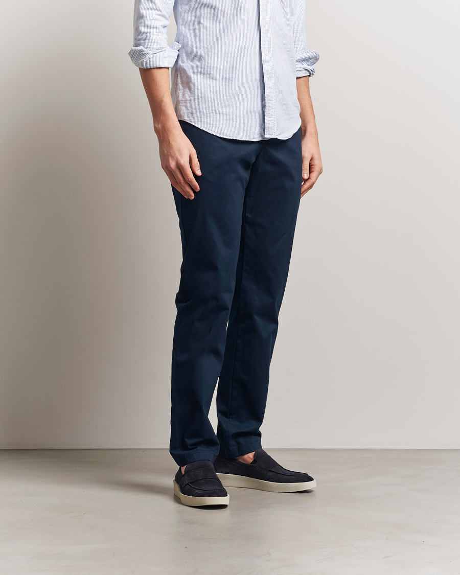Herren | Hosen | J.Lindeberg | Ched Cloud Satin Pants Navy