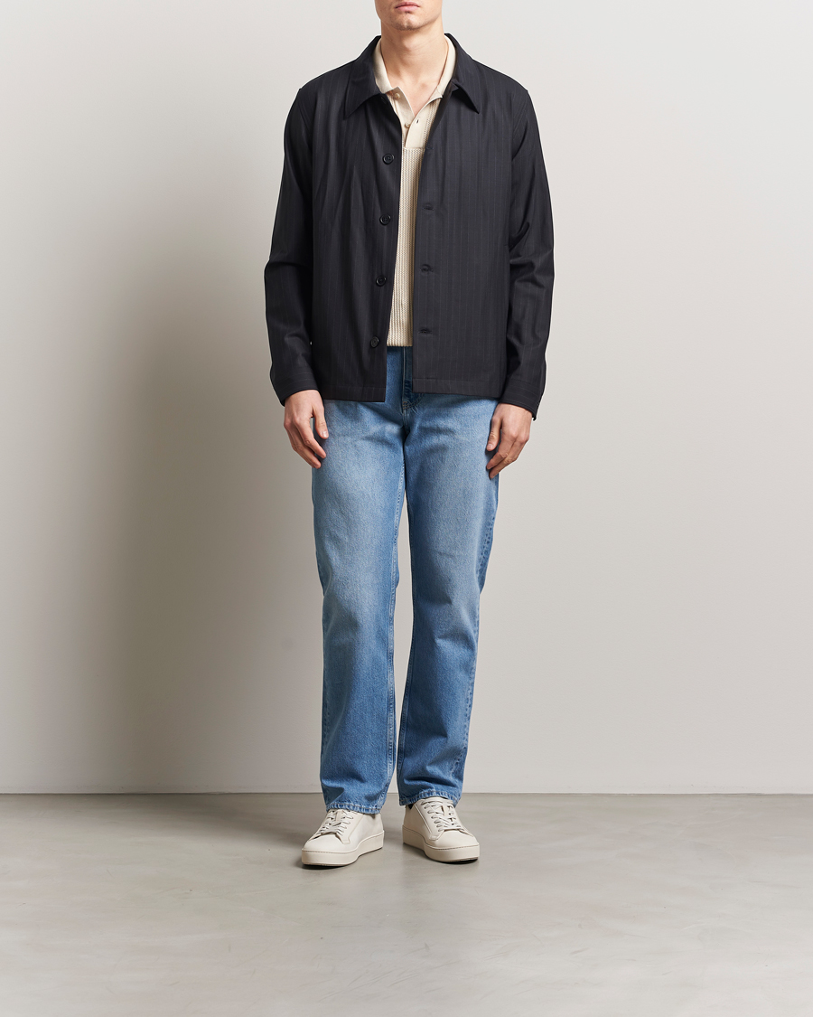 Herren | Jeans | J.Lindeberg | Cody Washed Reg Jeans Light Blue