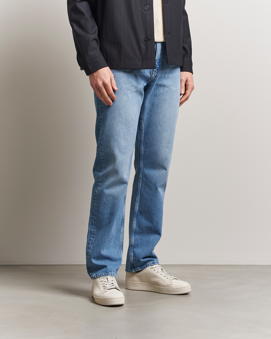 Herren | Jeans | J.Lindeberg | Cody Washed Reg Jeans Light Blue