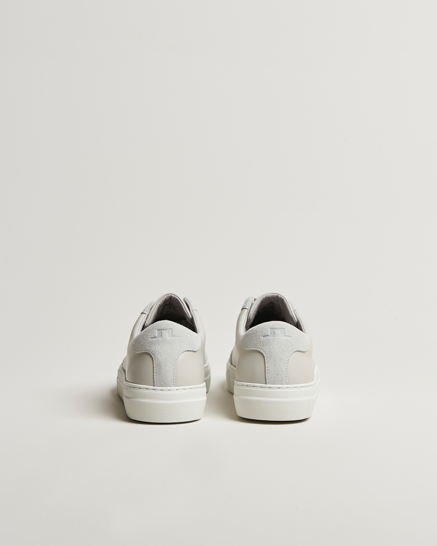 Herren | Sneaker | J.Lindeberg | Art Signature Leather Sneaker Light Grey