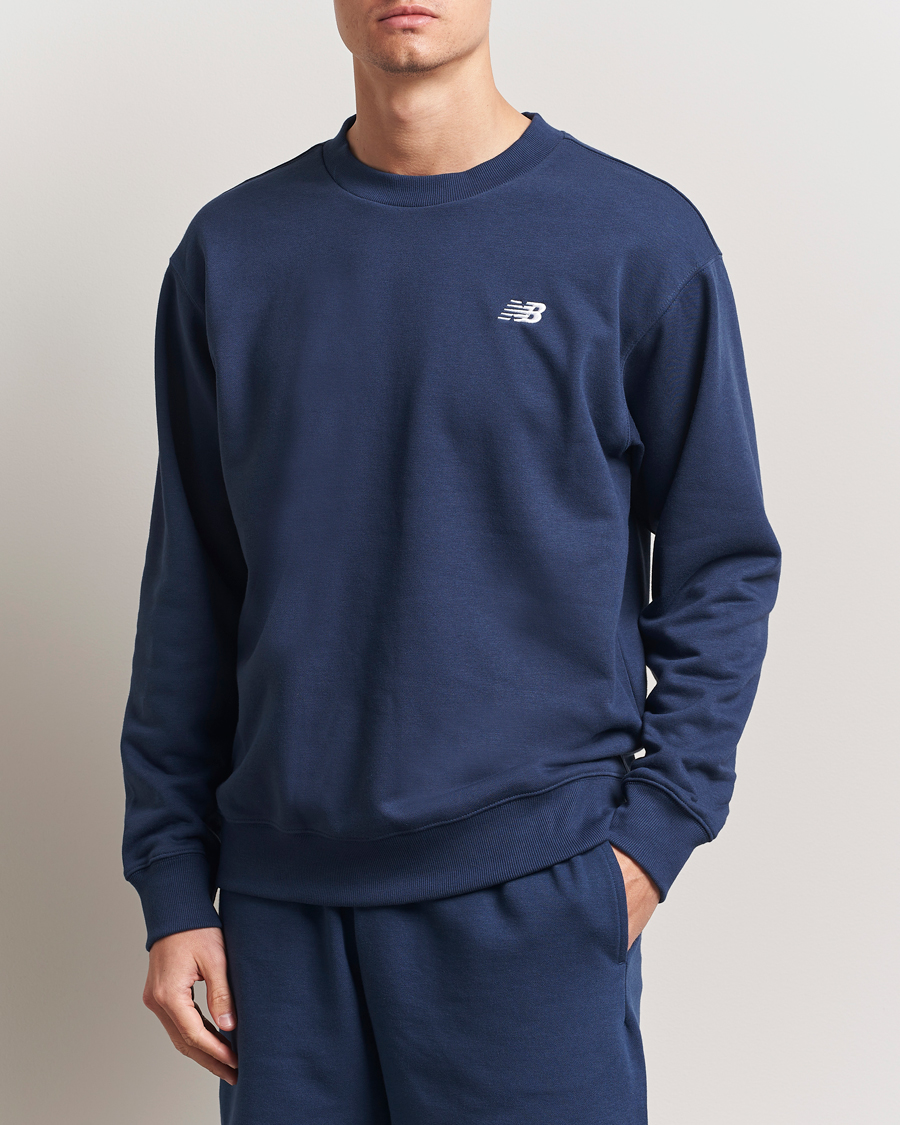 Herren | Pullover | New Balance | Essentials French Terry Sweatshirt Navy